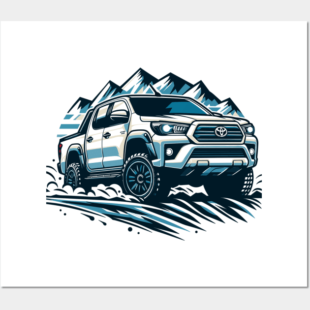 Toyota Hilux Wall Art by Vehicles-Art